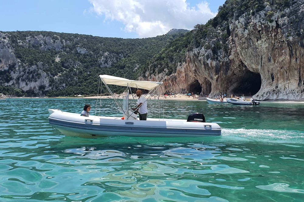 RIB rental Blumarine without driver license
